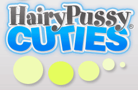 HAIRY PUSSY CUTIES - GIRLS WITH NATURAL HAIRY PUSSIES
