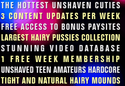 The hottest unshaven cuties